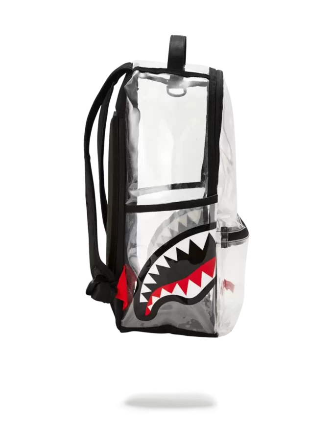 20/20 VISION DOPPEL-CARGO-SEITEN-SHARK-RUCKSACK, TRANSPARENT 20/20 VISION DOPPEL-CARGO-SEITEN-SHARK-RUCKSACK, TRANSPARENT