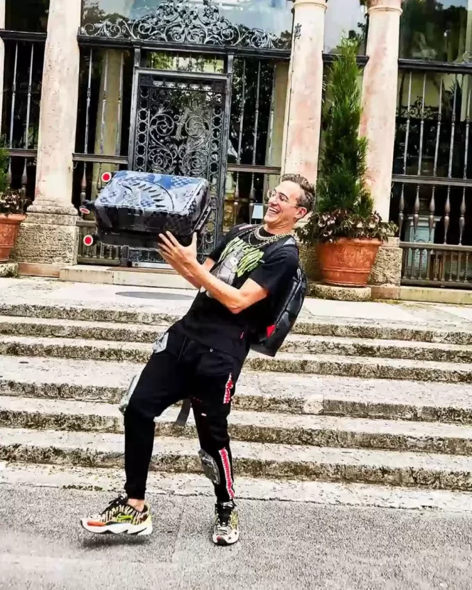 3 Uhr morgens NIE SCHLAFEN SHARKITECTURE HARTSCHALEN-HANDGEPÄCK