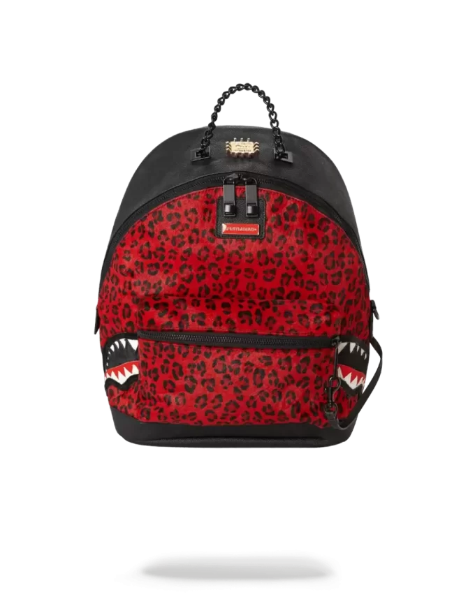 6-Straps Red Leopard Empress (Ponyhaar)