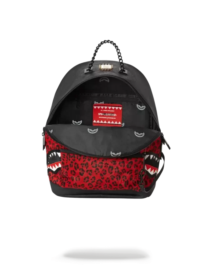 6-Straps Red Leopard Empress (Ponyhaar)