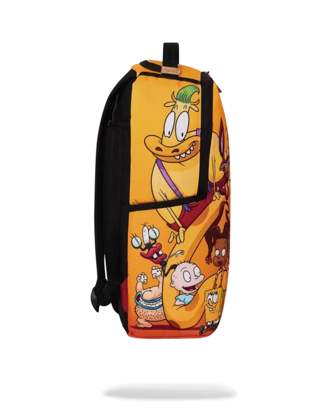 90er Jahre NICK CAT DOG SHARK MOUTH DLXSR RUCKSACK
