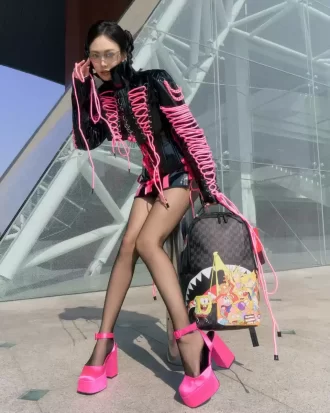 90er-Jahre Nick-Charakter-Eckenrucksack