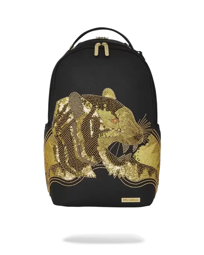 A.I.8 AFRICAN INTELLIGENCE GUILDED LEOPARD BACKPACK (DLXV) A.I.8 AFRICAN INTELLIGENCE GUILDED LEOPARD BACKPACK (DLXV)