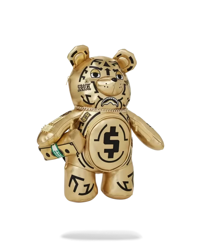 A.I.8 AFRICAN INTELLIGENCE PATH TO THE FUTURE II MEDIUM MONEYBEAR TEDDYBEAR RUCKSACK
