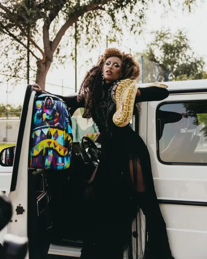 A.I.8 AFRICAN INTELLIGENCE PLANET UTOPIA RUCKSACK (DLXV) A.I.8 AFRICAN INTELLIGENCE PLANET UTOPIA RUCKSACK (DLXV)