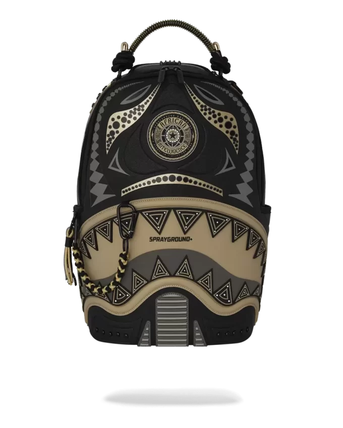 A.I. AFRICAN INTELLIGENCE SHARKS OF THE GOLD OCEAN RUCKSACK – SANDFLOWER COLLAB A.I. AFRICAN INTELLIGENCE SHARKS OF THE GOLD OCEAN RUCKSACK – SANDFLOWER COLLAB