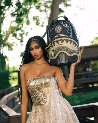 A.I. AFRICAN INTELLIGENCE SHARKS OF THE GOLD OCEAN RUCKSACK – SANDFLOWER COLLAB