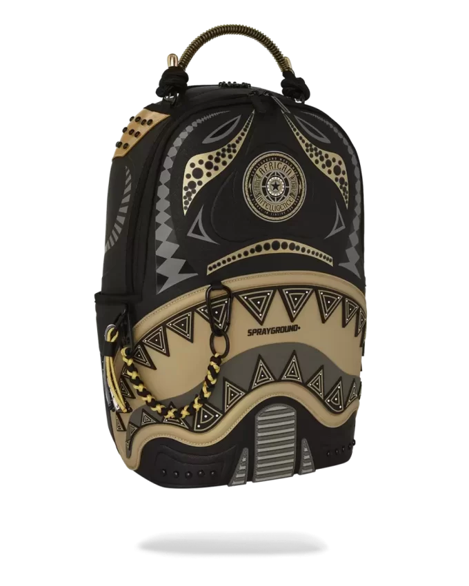 A.I. AFRICAN INTELLIGENCE SHARKS OF THE GOLD OCEAN RUCKSACK – SANDFLOWER COLLAB A.I. AFRICAN INTELLIGENCE SHARKS OF THE GOLD OCEAN RUCKSACK – SANDFLOWER COLLAB