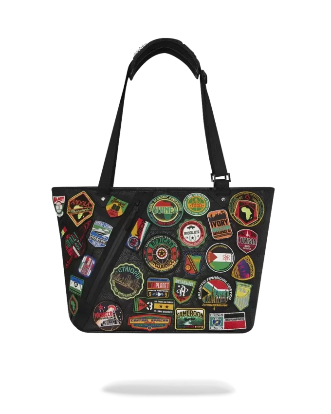 A.I. THE 54 (PATCHES OF AFRICA) CARGO TOTE