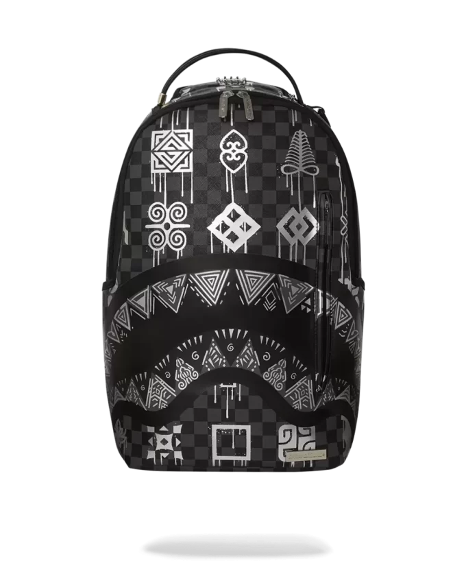 AFRIKANISCHE INTELLIGENZ 9 POWER GLYPHICS RUCKSACK – SANDFLOWER COLLAB