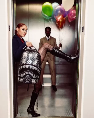 AFRIKANISCHE INTELLIGENZ 9 POWER GLYPHICS RUCKSACK – SANDFLOWER COLLAB