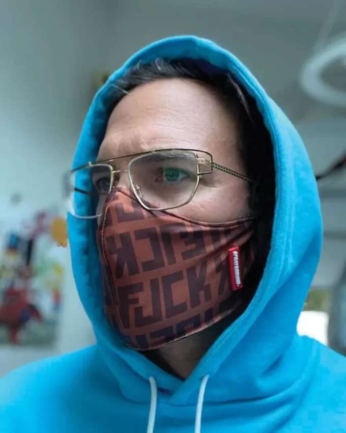 Angegriffene Maske (formschlüssig)