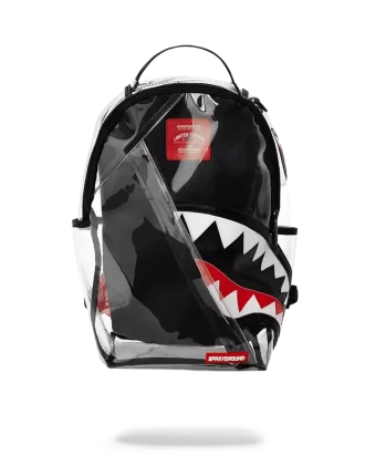 ANGLED 20/20 VISION SHARK TRANSPARENTER RUCKSACK