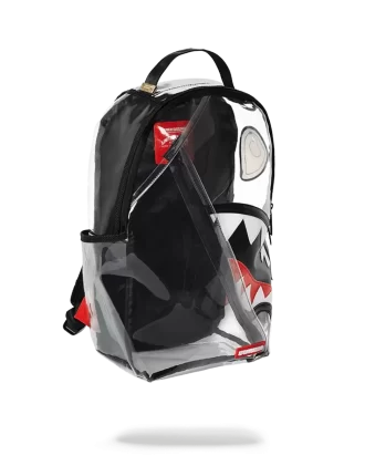 ANGLED 20/20 VISION SHARK TRANSPARENTER RUCKSACK