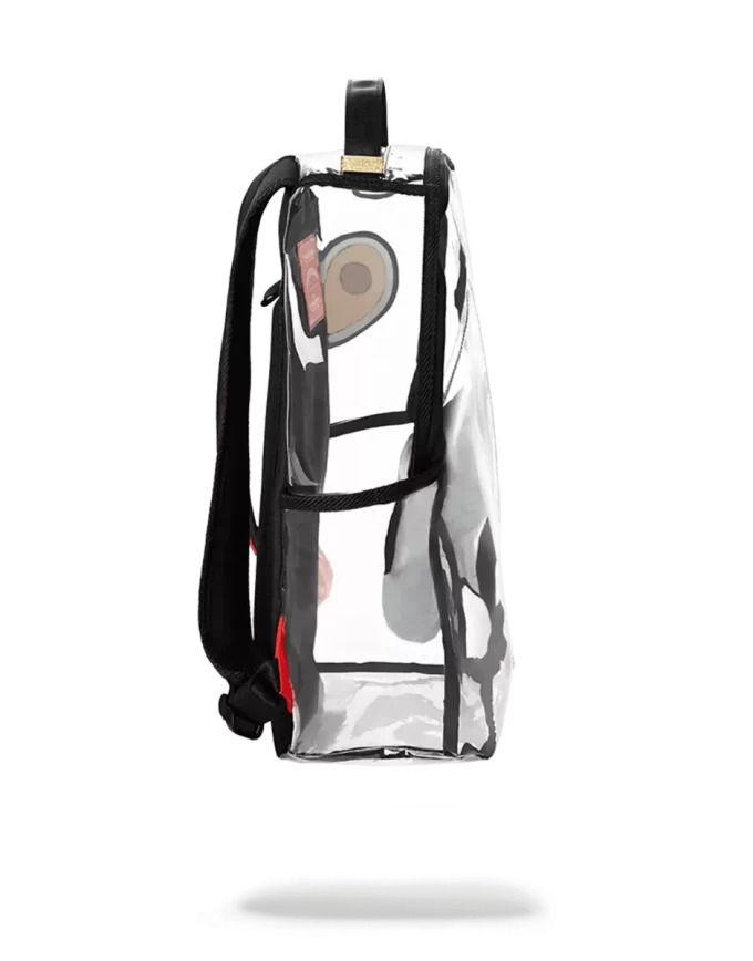 ANGLED 20/20 VISION SHARK TRANSPARENTER RUCKSACK