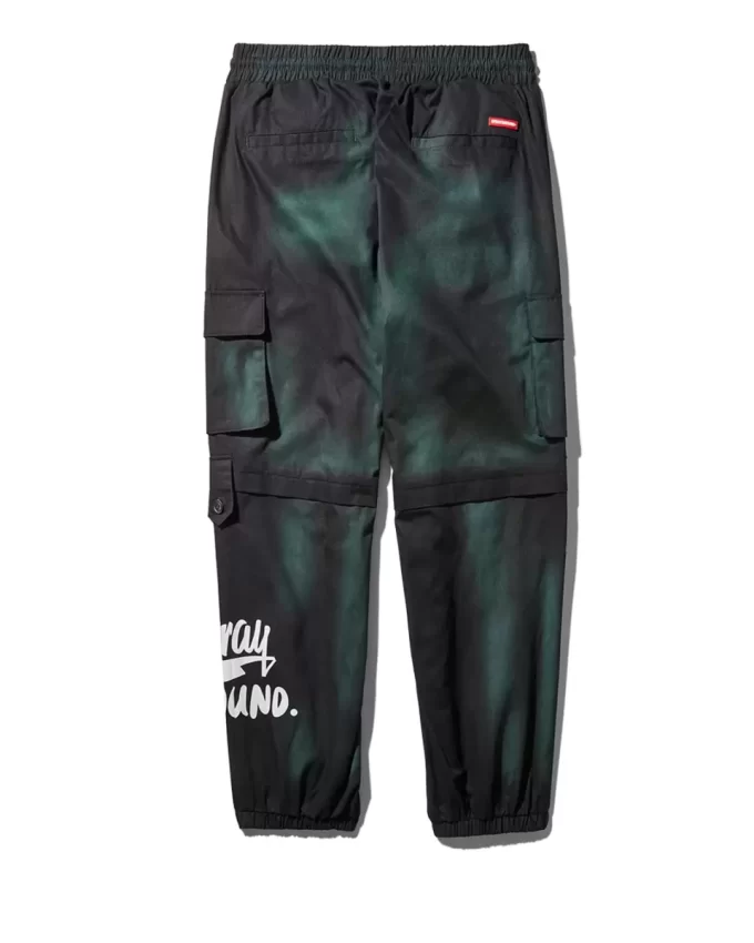 Army Cargo Jogger mit Batikmuster