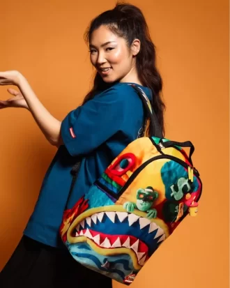 AUS ECHTEM PLAY-DOH HERGESTELLT DLXSR RUCKSACK