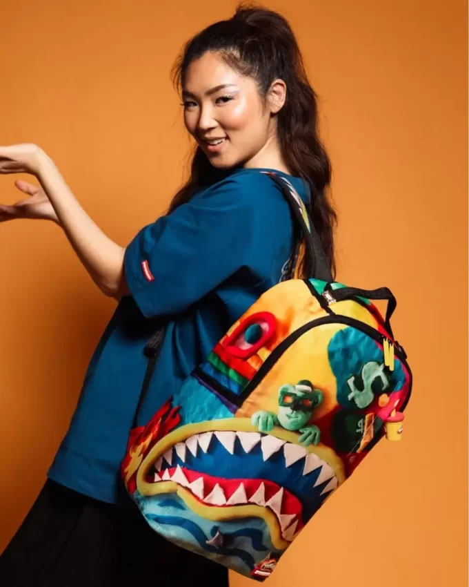 AUS ECHTEM PLAY-DOH HERGESTELLT DLXSR RUCKSACK