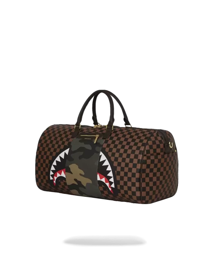 Außentasche mit Reißverschluss, Motiv: Haie in Paris