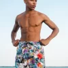 Badehose mit Blumenmuster Badehose mit Blumenmuster