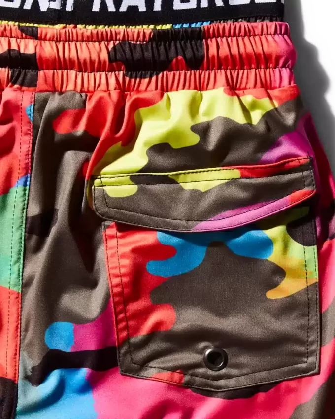 Badehose mit Camouflage-Muster für Kinder