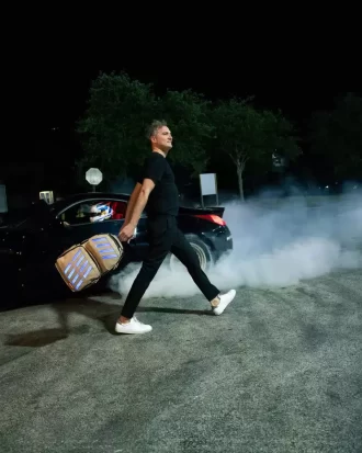 BAG TO THE FUTURE II – LED-BELEUCHTUNGS-TROOPER-RUCKSACK