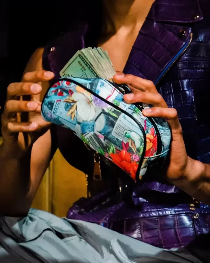 Beton-Dschungelbeutel