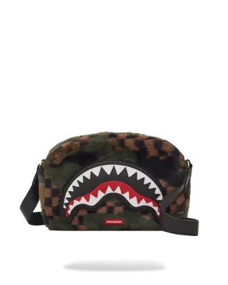BIG SKY FUR SHARK MESSENGER ZIEGELTASCHE