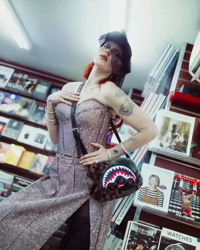 BIG SKY FUR SHARK MESSENGER ZIEGELTASCHE BIG SKY FUR SHARK MESSENGER ZIEGELTASCHE