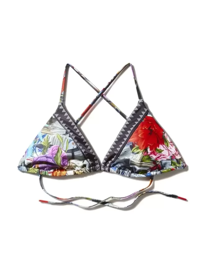 Bikini-Oberteil mit Blumenmuster Bikini-Oberteil mit Blumenmuster