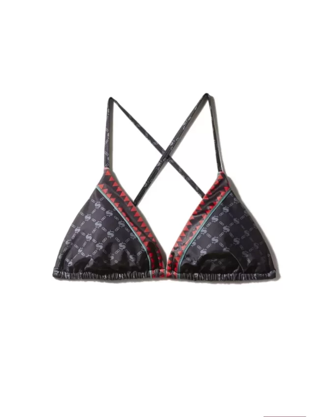 Bikini-Top mit Midnight Money-Muster Bikini-Top mit Midnight Money-Muster