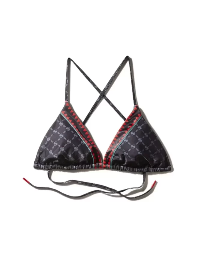 Bikini-Top mit Midnight Money-Muster Bikini-Top mit Midnight Money-Muster