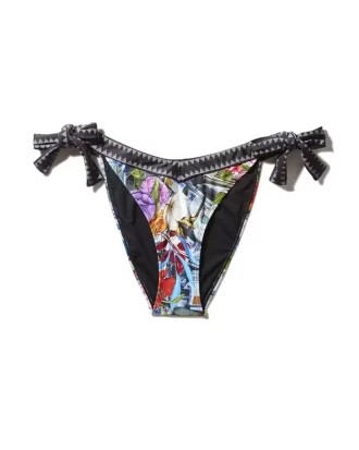 Bikinihose mit Blumenmuster