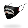 BITE ME SHARK (SCHWARZ) POLYESTER-GESICHTSMASKE BITE ME SHARK (SCHWARZ) POLYESTER-GESICHTSMASKE