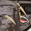 BLACK PANTHERA CAMO CROSSBODY