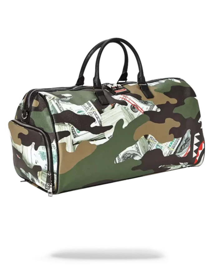 CAMO MONEY SHARK DUFFLE CAMO MONEY SHARK DUFFLE