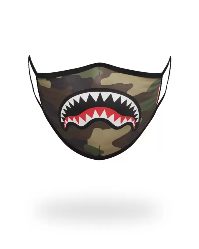 CAMO SHARKMOUTH FORMASCHINENMASKE CAMO SHARKMOUTH FORMASCHINENMASKE
