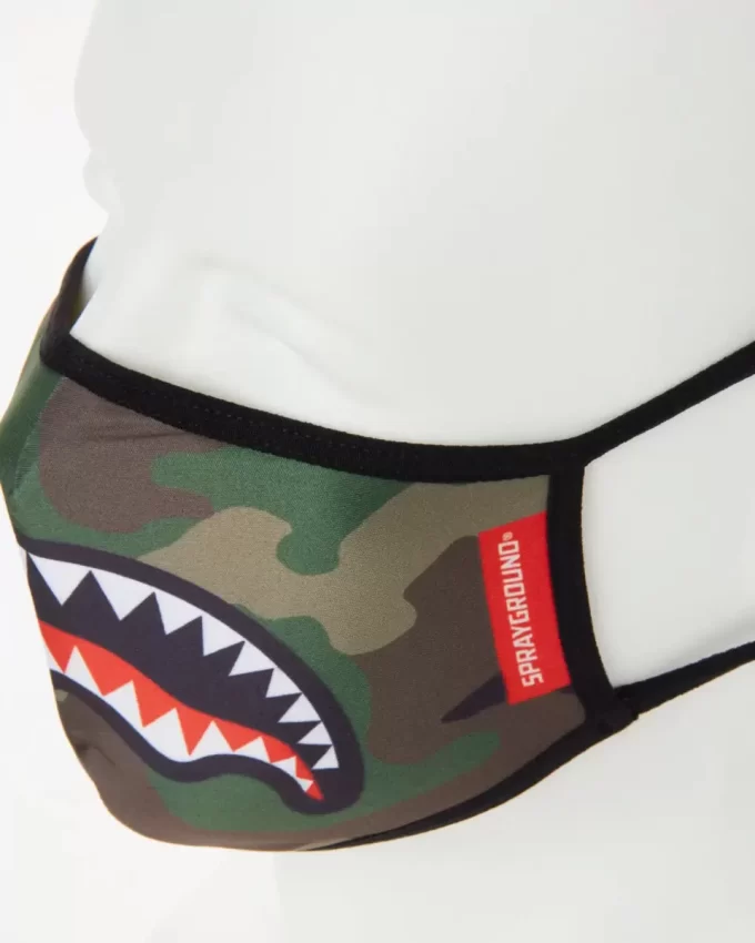 CAMO SHARKMOUTH FORMASCHINENMASKE CAMO SHARKMOUTH FORMASCHINENMASKE