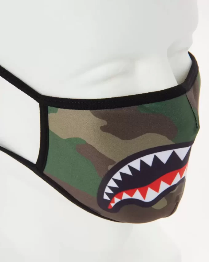 CAMO SHARKMOUTH FORMASCHINENMASKE CAMO SHARKMOUTH FORMASCHINENMASKE