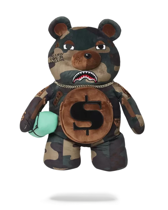 CAMOCHECK MONEYBEAR TEDDYBÄR RUCKSACK