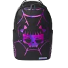 CAZZU IRIDESCENT CUT & SEW SPIDER SKULL SHARK RUCKSACK (DLXV)