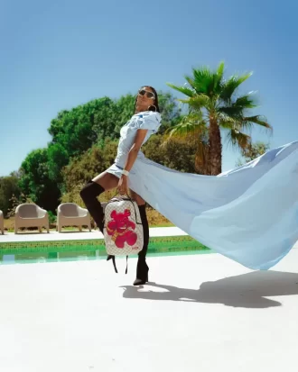 CHASE BANK: DIABLO BACK AT IT RUCKSACK (ROSE) (DLXV)