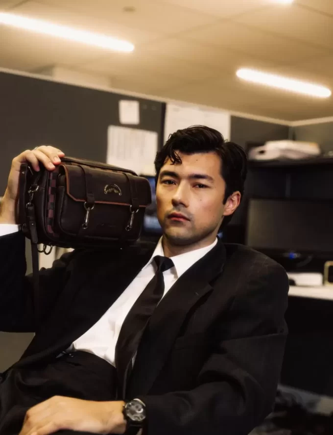 CHECKMATE ROYALE MESSENGER ZIEGELTASCHE