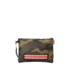 CHECKS IN CAMOFLAUGE CROSSOVER CLUTCH