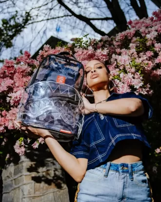 Clear as Night – Clear Deluxe Rucksack