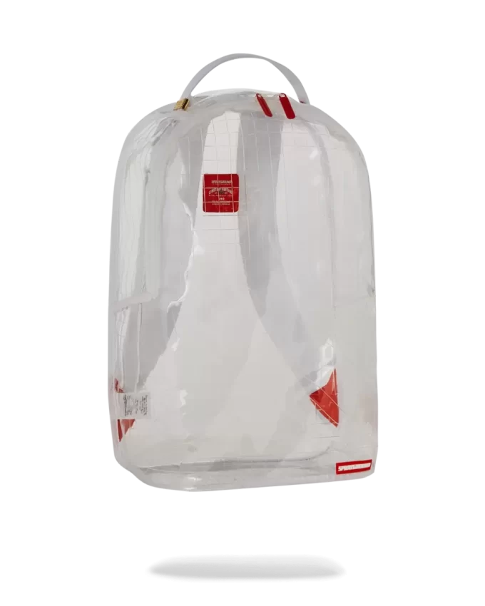 Clear Vision Sharks in Paris – 100 % Clear Deluxe Rucksack