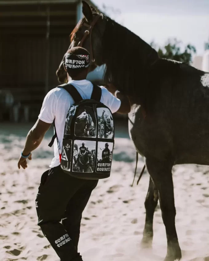 COMPTON COWBOYS HOME ON THE RANGE RUCKSACK
