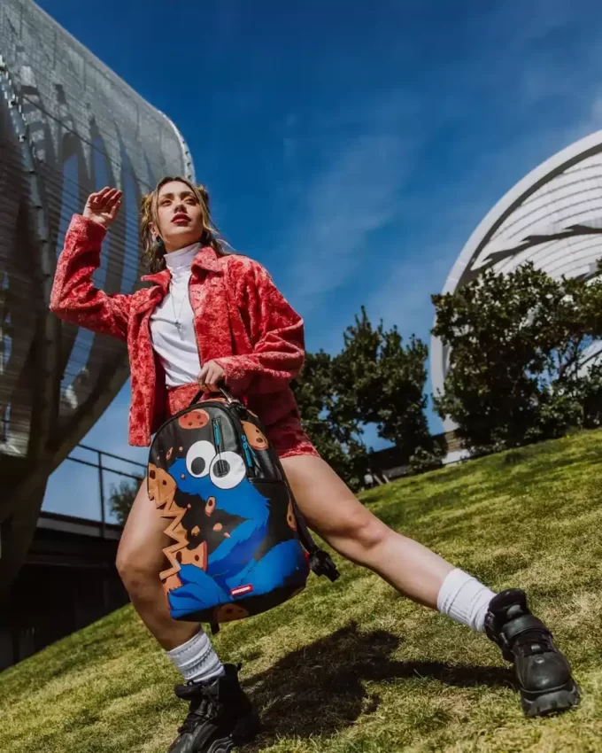 COOKIE MONSTER COOKIE SHARKBITE RUCKSACK (DLXV)