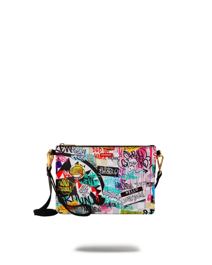 CREATE ANOTHER DAY CROSSOVER CLUTCH MIT SCHULTERGURT