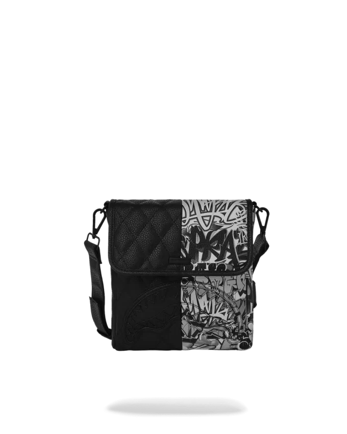 Dark Wave Messenger Bag